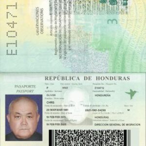 HONDURAS PASSPORT ONLINE